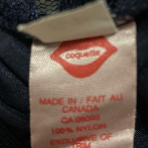 Coquette size small bodysuit in navy - Picture 7 of 7